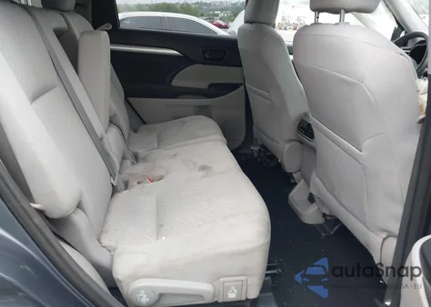 2015 Toyota Highlander Le V6 from USA, damaged, VIN 5TDBKRFH3FS073020